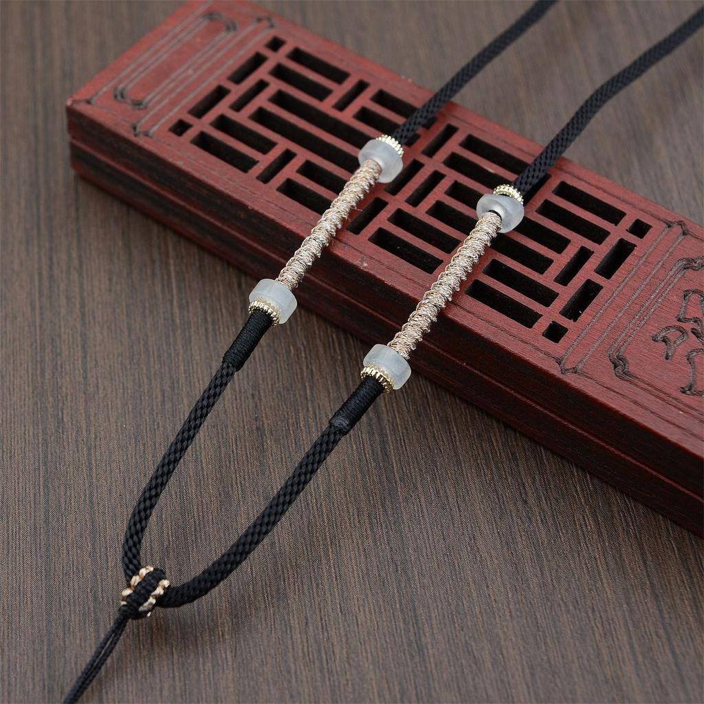 Premium Handwoven Qiankun Pendant Cord: Artisanal Knot Necklace Rope