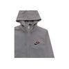 Nike Sport Casual Knit Zip Hoodie Men Outerwear Gray CJ9448-063