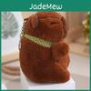 Entzückender brauner Capybara Plüschschlüsselanhänger Süßer buddhistischer Robe Schlüsselanhänger für Mädchen Geschenke