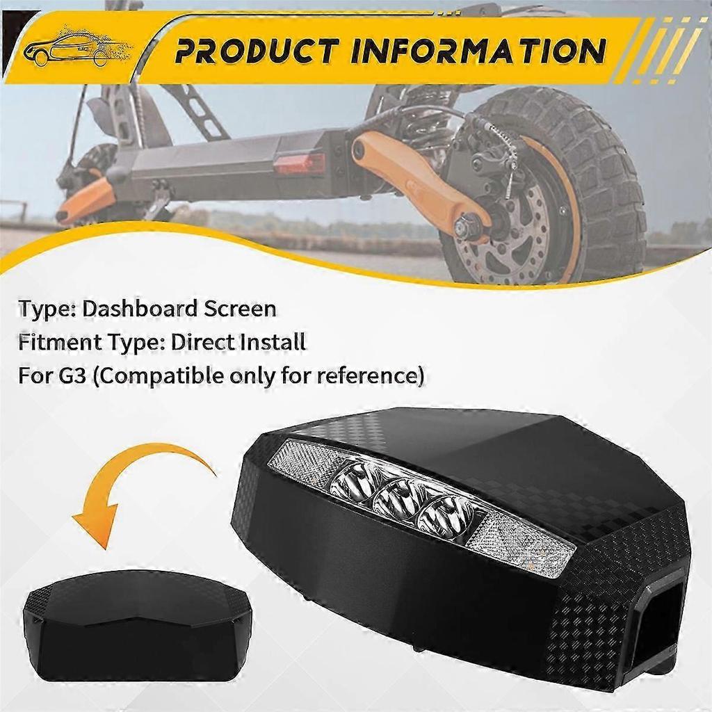 2025 Display for Kukirin G3 Electric Scooter Dashboard Screen Headlight Assembly Digital Meter Turn Sign