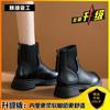 Thick-soled Martin Boots Women's Shoes 2025 New Trend Thin Boots Spring Autumn and Winter Short Boots Women's Single Boots Elastic Mouth
