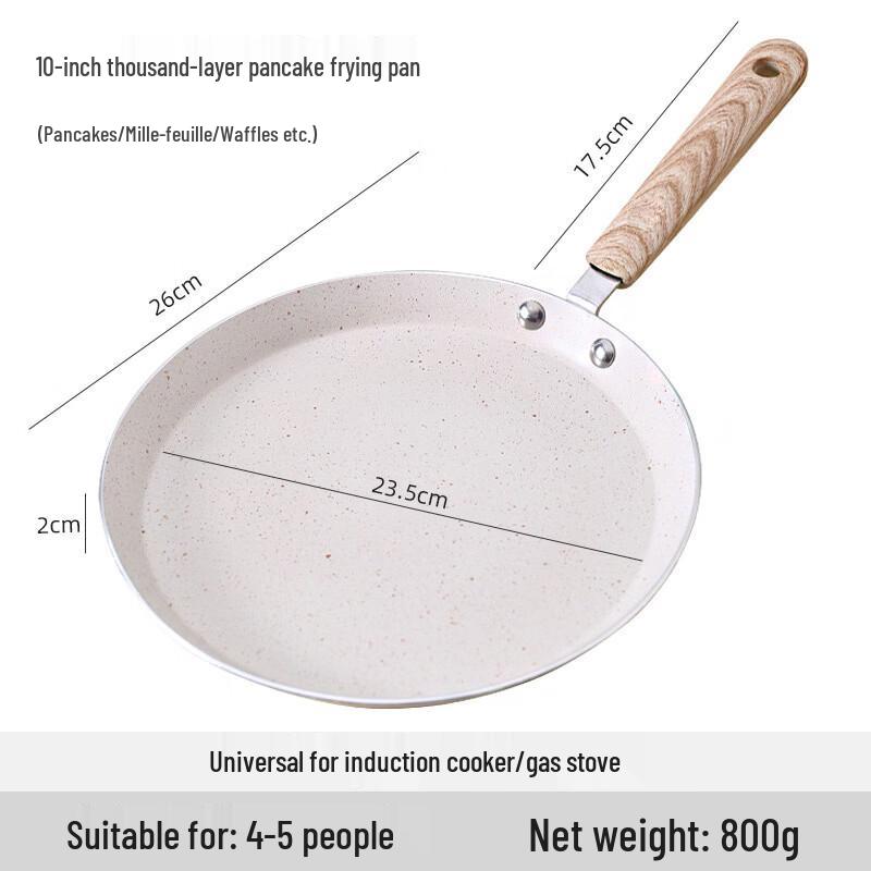 Sheng Bide 10-inch Maifan Stone Non-stick Frying Pan