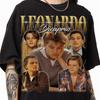 T-shirt Bootleg Giovanile Leonardo Dicaprio Leonardo Dicaprio Attore Leggenda T-shirt Anni '90 Maglietta Film Abbigliamento Fan