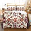Kołdry Darmowa Dostawa Luksusowy Zestaw 2/3 Sztuki Poszewka na Kołdrę Styl Europejski Boho Kwiatowy 2 Osoby Zimowa Poszewka na Kołdrę