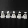 5PCS Durable Feather Badminton Balls Shuttlecocks for Outdoor Indoor Training