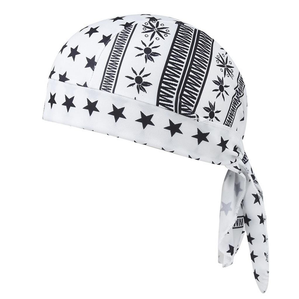 Bandana da Ciclista per Esterno, Fascia per la Testa Leggera e Traspirante, Berretto a Teschio per Sport, Danza e Attività Streetwear