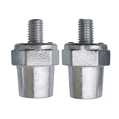 Ntcpefy 1 Pair Zinc Alloy Side Terminals Charging Posts for 8mm Plus (+) or Negative (-) Cable Terminals