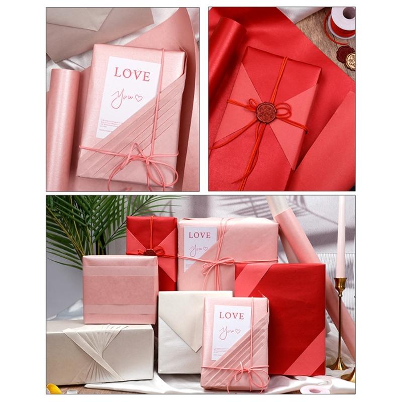 Thick Matte Wrapping Paper Durable Recyclable for Gift Wrapping 43x300 cm Large Size for Parties and Birthdays