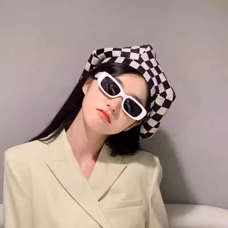 Egg Shaped Retro Brand Fashion Small-frame Square Women’s Sunglasses Anti Glare Polarized UV Protection Cat Eye Sun Glasses