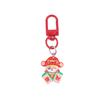 Cute Spring Festival Horse Keychain Lucky Wealth 2026  Year Pendant Chinese Style Resin Horse Key Ring Bag Pendant