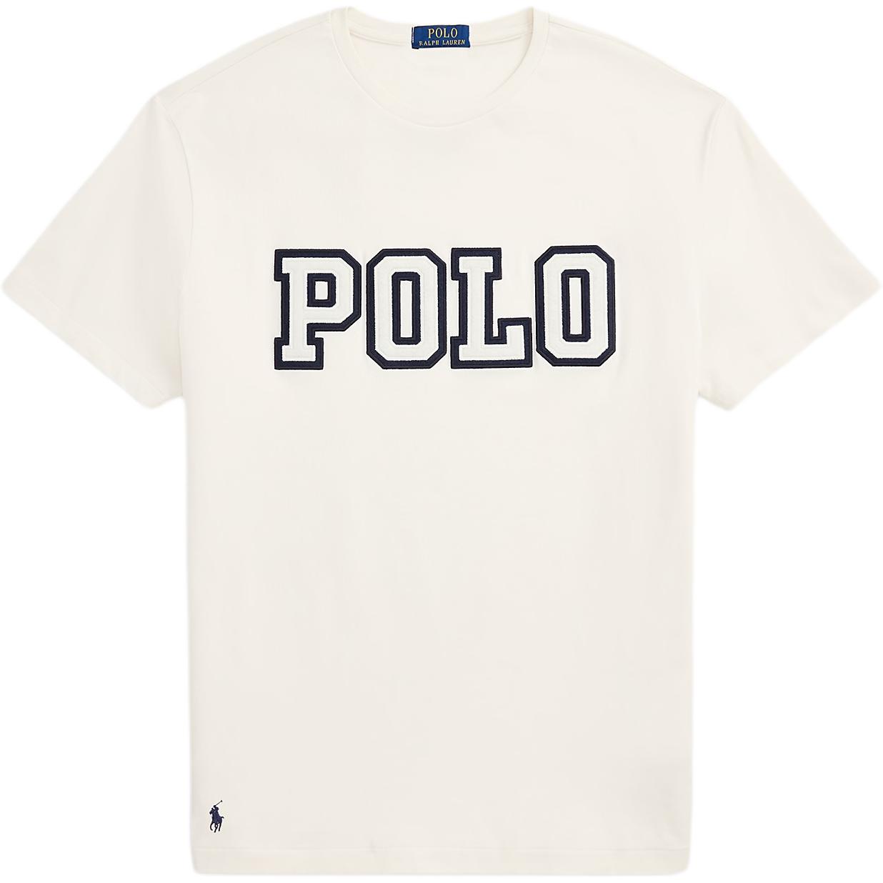 

Мужская трикотажная футболка Polo Ralph Lauren Classic Fit с логотипом, белая 710972663-001 M