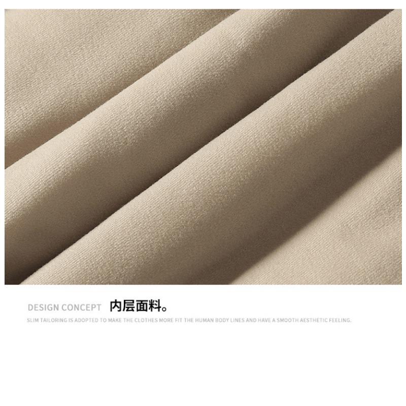 A New Style of Cotton-padded Winter Jacket with Added Fleece and Thickened Warmth