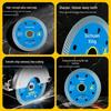 Ultra-Thin Dry Cut Saw Blade for Porcelain, Ceramic, Marble & More - Anti-Chipping Technology