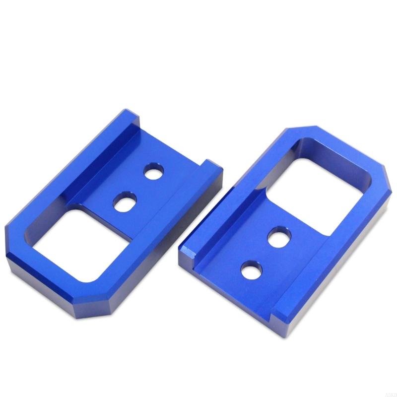Pair T6061 Aluminum Front Tow Hooks Visibility Enhanced Tow Hooks Strong Front Tow Hook Upgrades for Multiple Vehicle