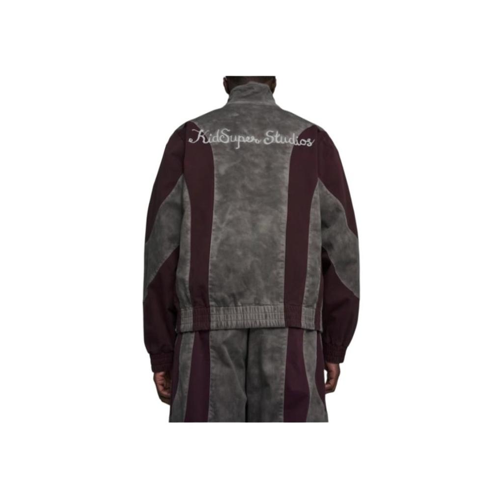 Puma X KidSuper Track Jacket Aubergine Unisex Outerwear Purple 624075-49