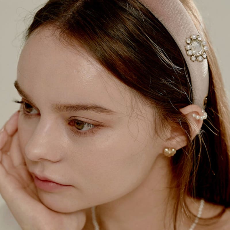 BESTY Royal Velvet Bianca Hairband