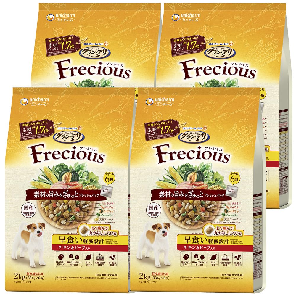

Сухой корм для собак Grand Deli Frecious для быстрого похудения с курицей и говядиной 8 кг x 4 [Дизайн еды] & (2 кг штук) [Отечественный] [Корпус продукта]