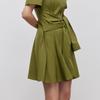 Only Women's Summer A-Line Short Sleeve Shirt Dress