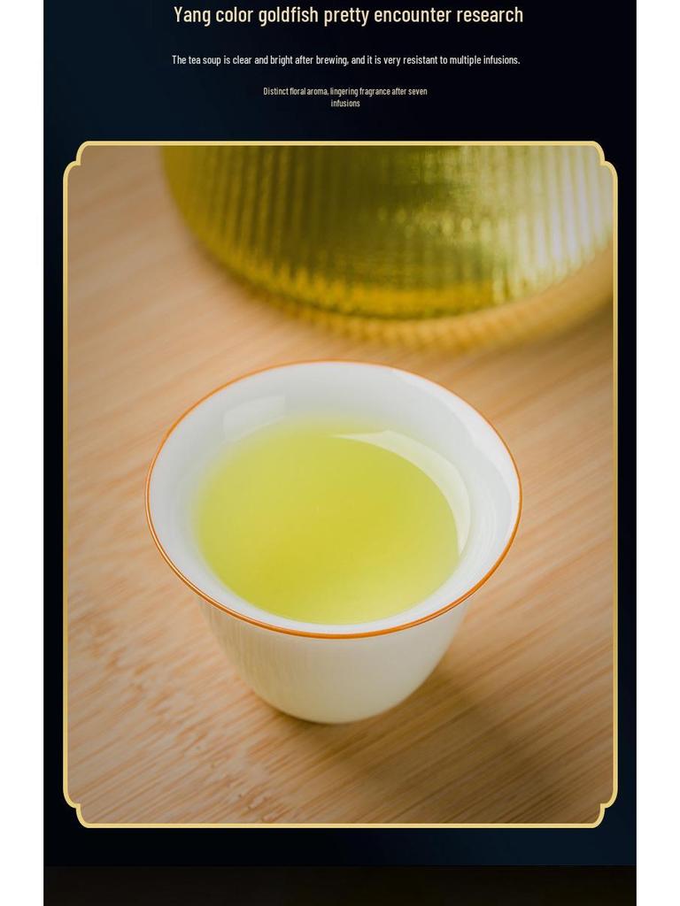 Tie Guan Yin Orchid Aroma Tea - Anxi Origin, Strong Aroma, Small Can Gift Box for Festivals