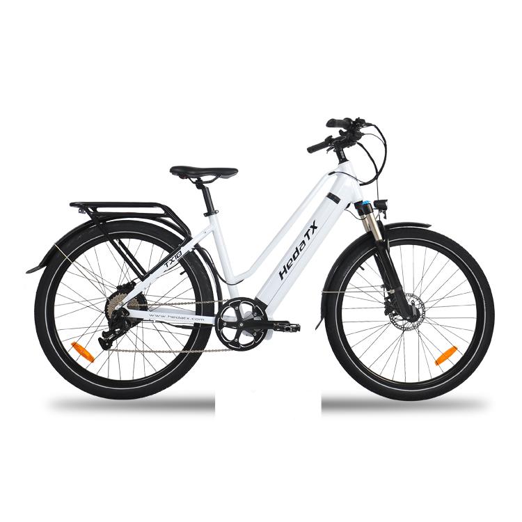 Hedatx TX10 All-Terrain Electric Bikes 350W 48V19.2Ah Battery 150KG Load 27.5 Inch Tires City Commuting E-Bike With Towseat