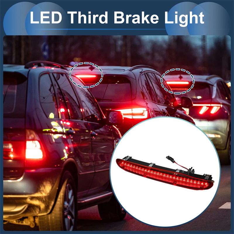 Luce Freno Centrale a LED per Vauxhall/Opel Astra J 5D Hatchback 09-2015, Astra J Gtc Opc 2012-2018 13372164 Rossa