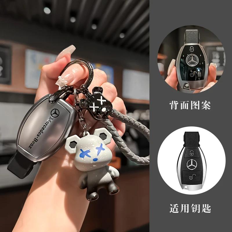 New 80% Car Remote Key Case Cover Shell Fob Auto Styling Accessories For Mercedes Benz A B C S Class AMG GLA CLA GLC W176 W221