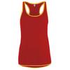 Starworld Womens/Ladies Contrast Sports Vest Top