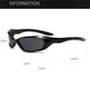 Modische Sonnenbrillen, Y2K-Sonnenbrille, nicht polarisiert, modisches Accessoire