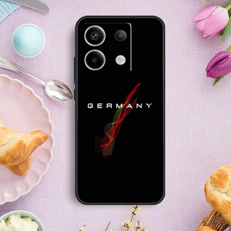 Germany Flag Emblem Case For Redmi Note 13 Pro Plus Note 12 9 10 11 Pro 9S 10S 11S 12S Redmi 12 10 C 13C Cover