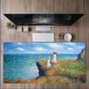 C-Claude Monet Mouse Pad Non-slip Thickened MousePad Large Writing Lockedge Gaming Cushion Office Student