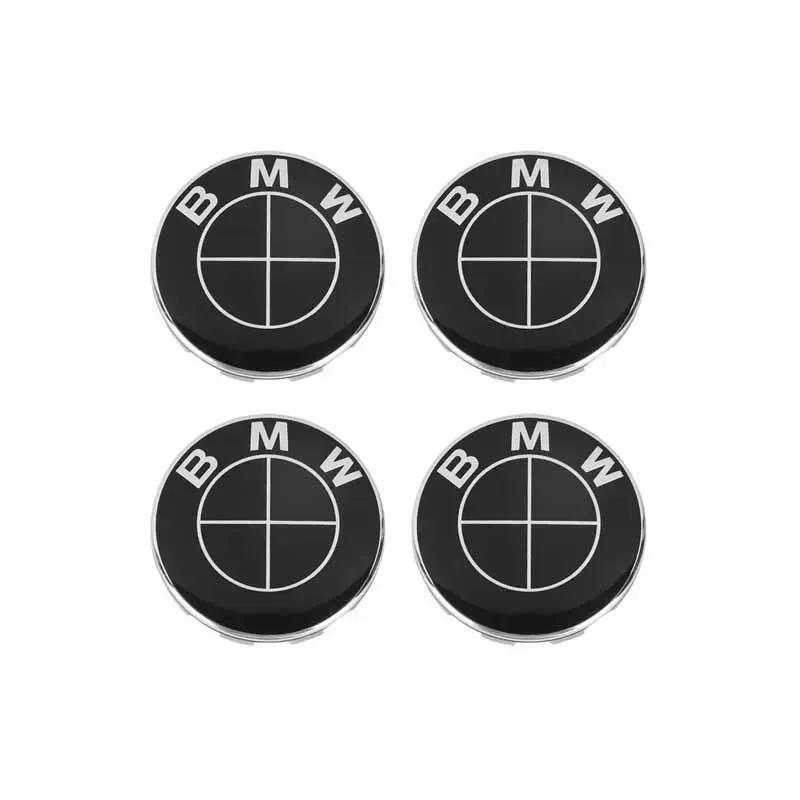 

For BMW 4pcs 68mm Car Wheel Center Hub Cover Badge Logo Emblem for BMW E87 E30 E46 E28 E34 E39 E60 F02 F18 F35 G20 G03 G05 F10 E