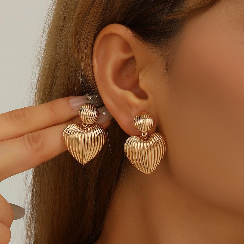 1 Ζευγάρι Μοντέρνα Κομψά Σκουλαρίκια Καρφωτά με Ηλιοτρόπιο για Γυναίκες Piendientes