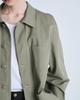 Pokerface Washed French Work Jacket Beige Khaki