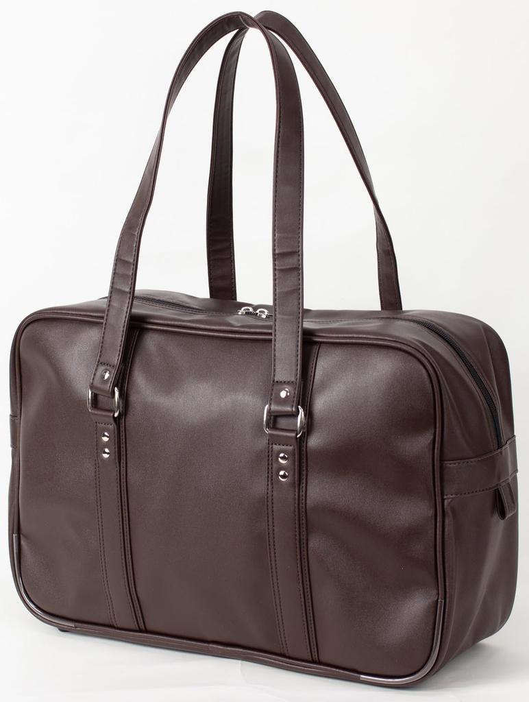 Dickies Synthetic Leather School Bag DK-G01 (Brown)
