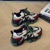 Platform-soled Dad Shoes Color Matching Breathable Mesh Shoes Women's Shoes 2025 Autumn New Sports and Leisure Shoes Versatile Trendy Shoes