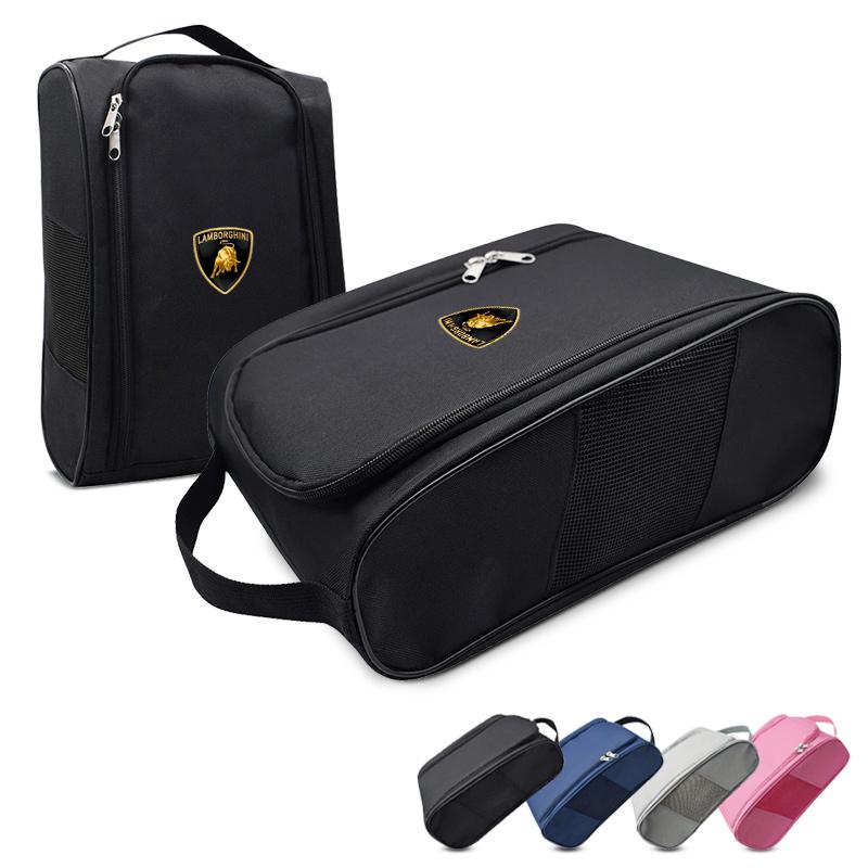 1pcs Car Emblem Sneaker Storage Bag Emblem Style Accessories For Lamborghini LP570 LP610 Urus LP700 LP770 Gallardo Aventador