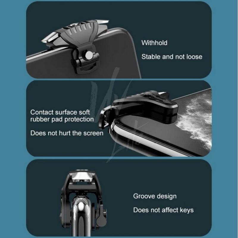 1 Paar Mobile F01 Trigger Mobile Game Controller Einfaches Ergonomisches Design Vielseitigkeit Joystick