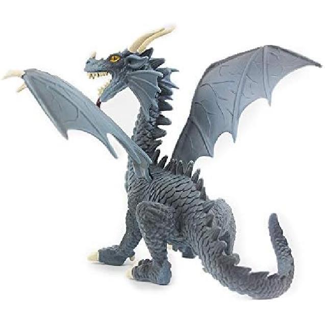Warmtree 6 inch Realistic Dragon Model Plastic Flying Dragon Figurines Gifts for Collection