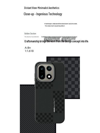 OnePlus Ace6 Phone Case with Built-in Magnet - Soft, Full Coverage, Anti-Fall Protection for OnePlus15.