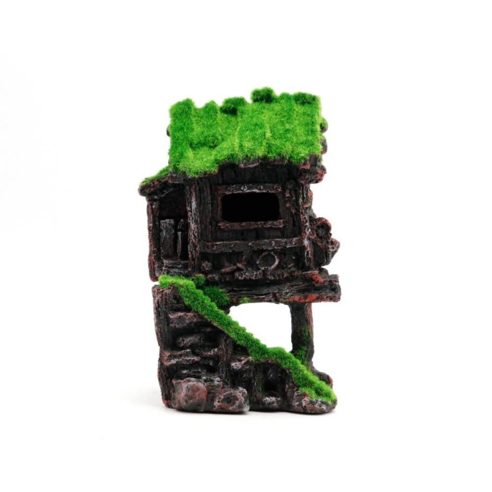 Safe Non Toxic Fish Tank Decoration Resin Material Aquarium Ornaments Fish Hiding Cave Fish Tank