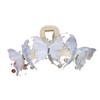 Aesthetic Mesh Butterfly Hair Claw Clip Acrylic Hair Shaping Jaw Clip Strong Secure Claw Clip Hair Styling Accessories