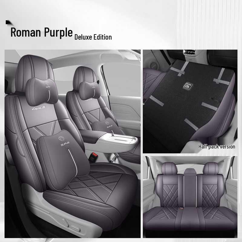 Custom-Fit Perforated Leather Seat Cushion for Li Auto Lafa 5 - Wear-Resistant Full Coverage.