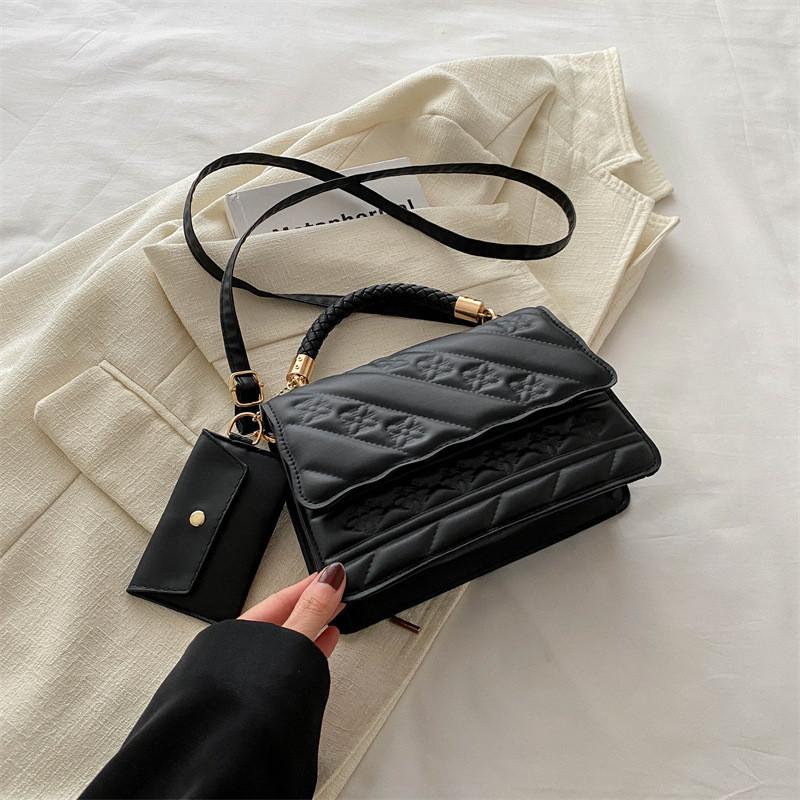 Modern Street Style Casual Crossbody Bag Beautiful Soft Pu Leather Handbag