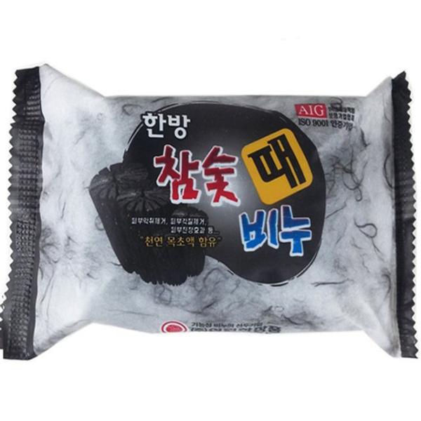 Seongwon Oriental Medicine Charcoal Soap 200g Body Bath Shower Exfoliator [W21E9CB_250917]