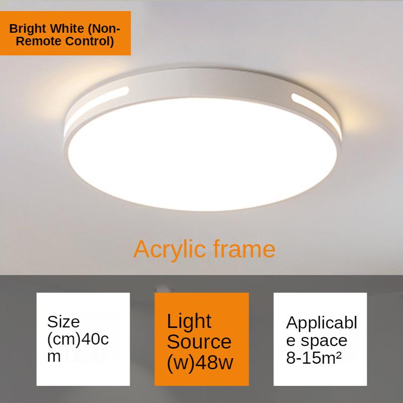 Led Ceiling Lamp Round Acrylic Room Lamp Simple Modern Bedroom Lamp Dining Room Living Room Balcony Staircase Lamp