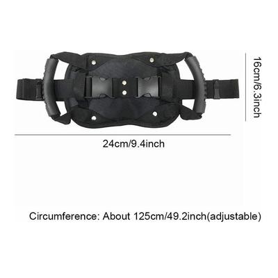 1PC Motorcycle Scooters Safety Belt Back Seat Passenger Grip Grab Handle Non-Slip Strap Universal Motorcycle Seat Strap For Kids