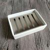 Easy to Clean Fast Drying Storage Tray Soap Container Box Draining Rack Sponge Holder Soap Dish
