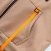 Men Hooded Jacket Autumn Winter Zip-up Hoodie Multi-Pocket Fleece Lined Sweatshirt Jacket for Daily