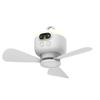 Portable USB Rechargeable Wireless Fan with Remote Control for Camping, Dorms, and Outdoor Use