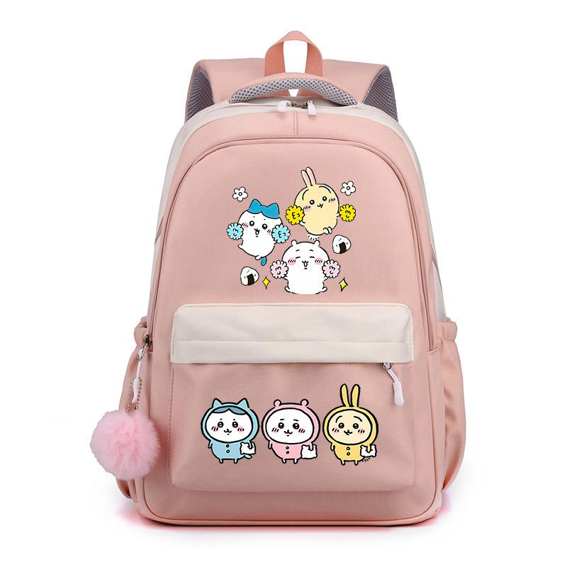 Chiikawa Cute Expression Bag Schoolbag Junior High School Student Backpack Men and Women Lightweight New Backpack